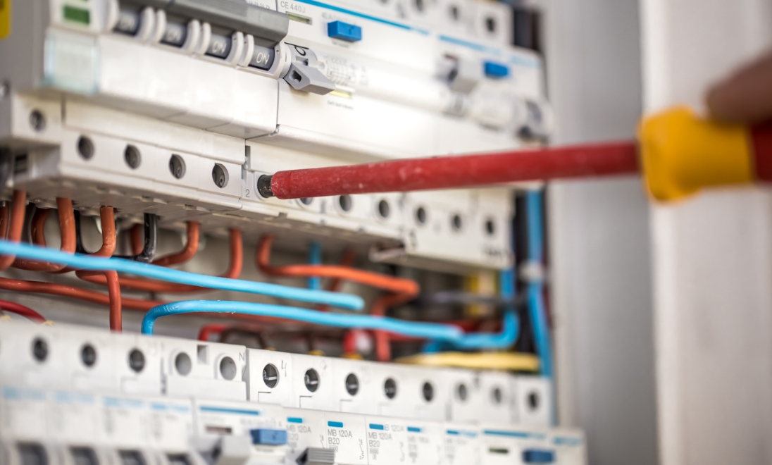 AILO Electrical Local Licensed Electrician Working on Electrical Switchboard