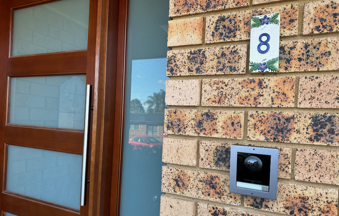 Intercom Installation at a Front Door by AILO Electrical